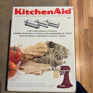 KitchenAid 3 piece pasta roller and cutter set